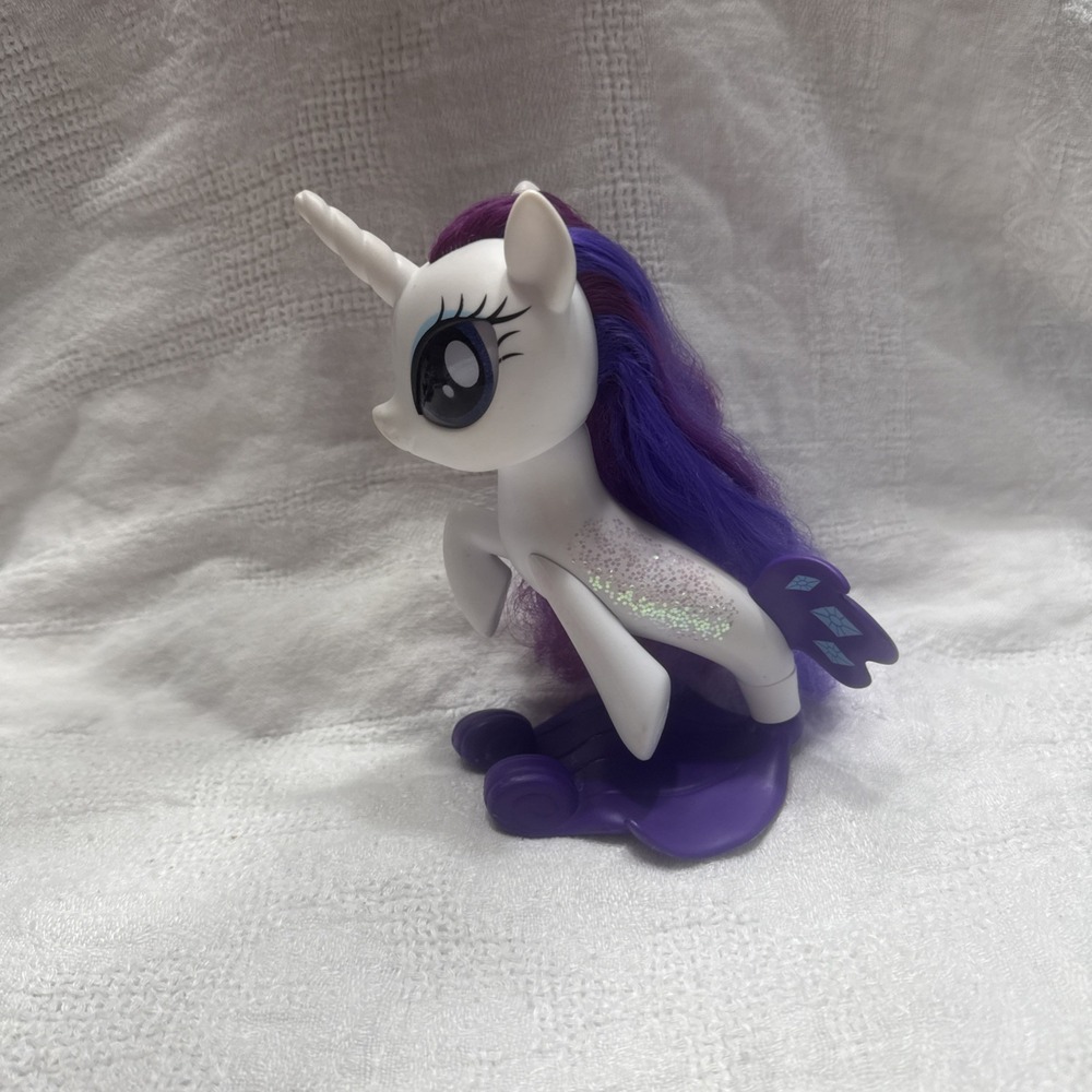 My Little Pony RARITY UNICORN SEA PONY GLITTER  toy figure‎ 2017 MLP